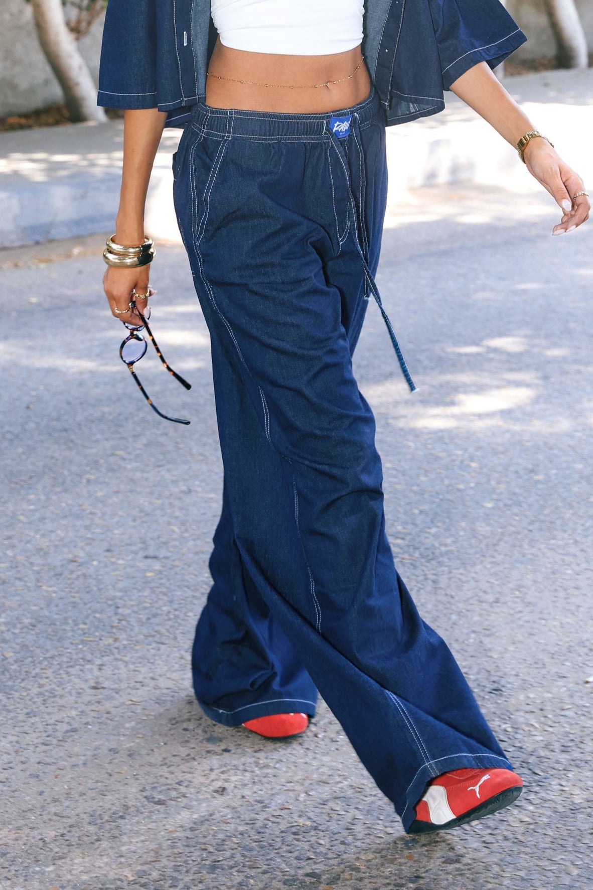 NAVY INDIGO JOGGYJEAN