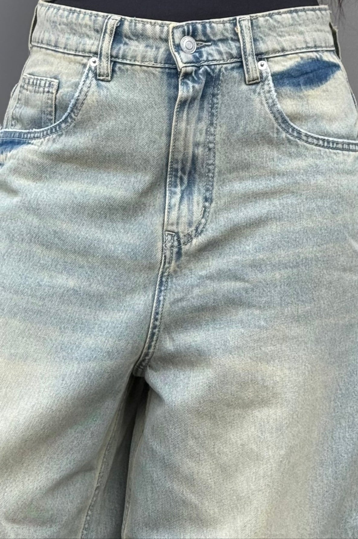 DIRTY WIDE JEAN