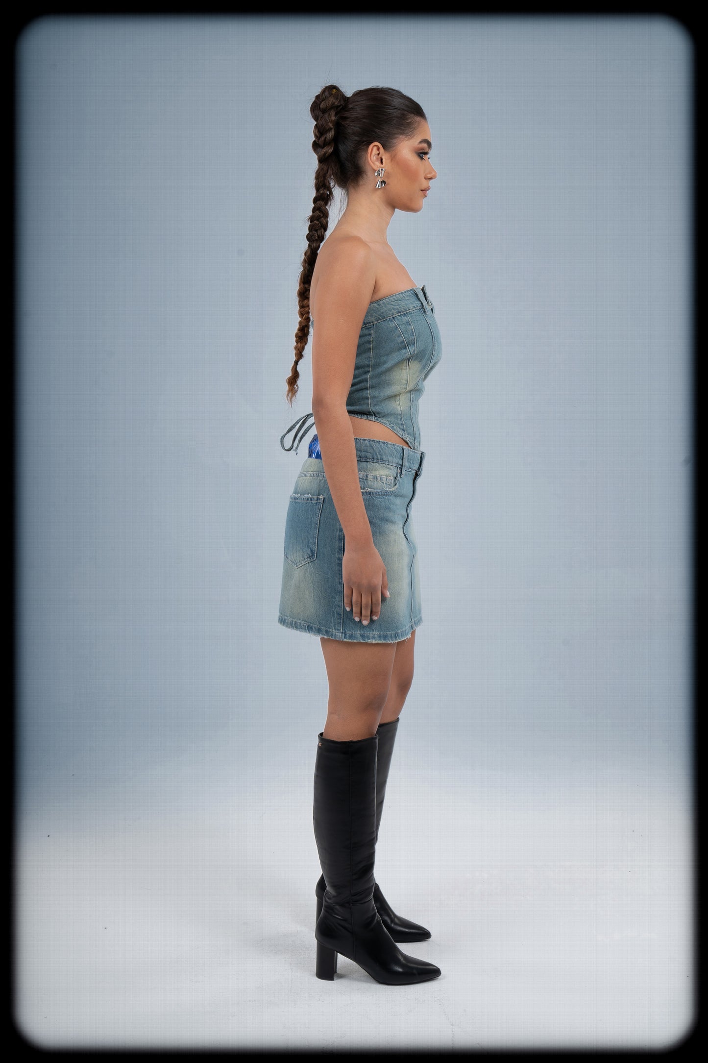 DIRTY WASHED SKIRT