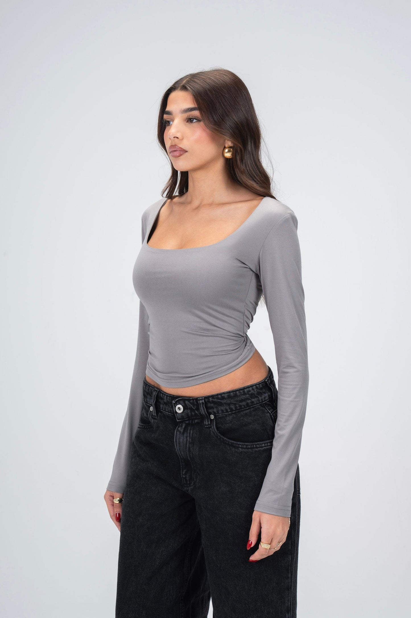 SEAMLESS-SQUARE CONTOUR TOP